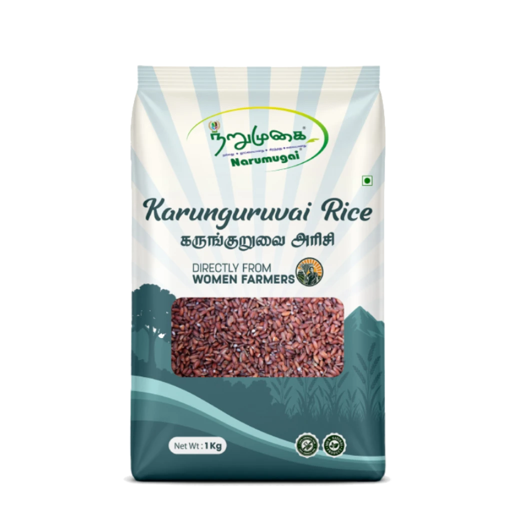 Karunguruvai Rice